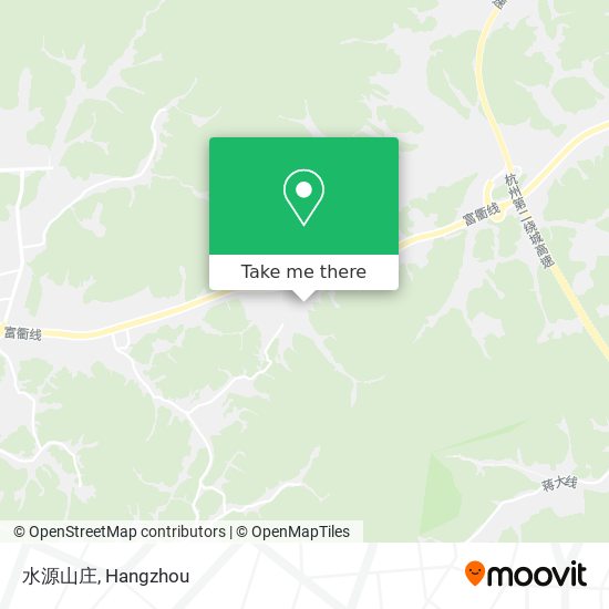 水源山庄 map