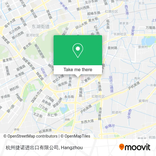 杭州捷诺进出口有限公司 map