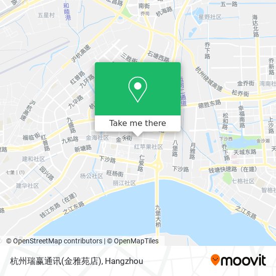 杭州瑞赢通讯(金雅苑店) map