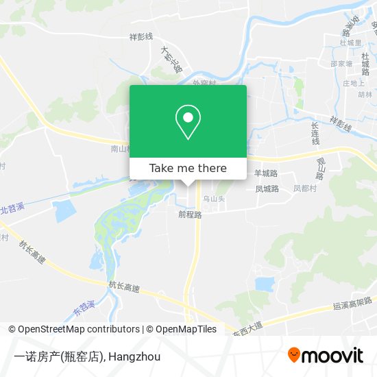 一诺房产(瓶窑店) map