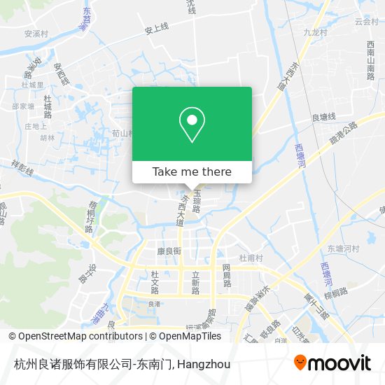 杭州良诸服饰有限公司-东南门 map