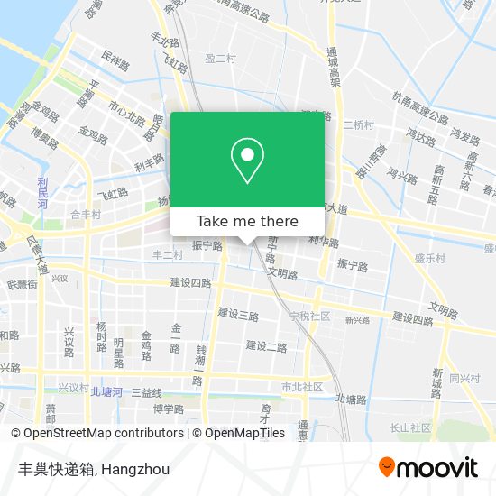 丰巢快递箱 map