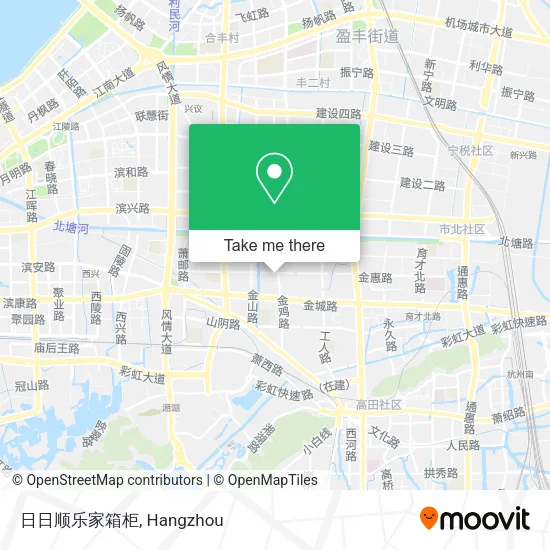 日日顺乐家箱柜 map