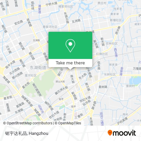 铭宇达礼品 map