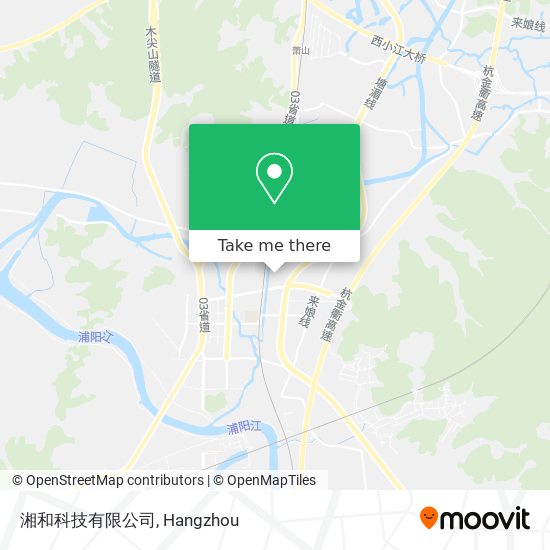 湘和科技有限公司 map