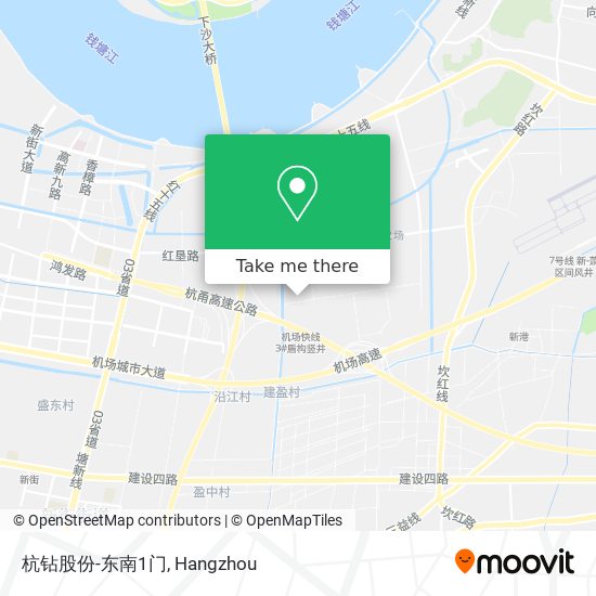 杭钻股份-东南1门 map
