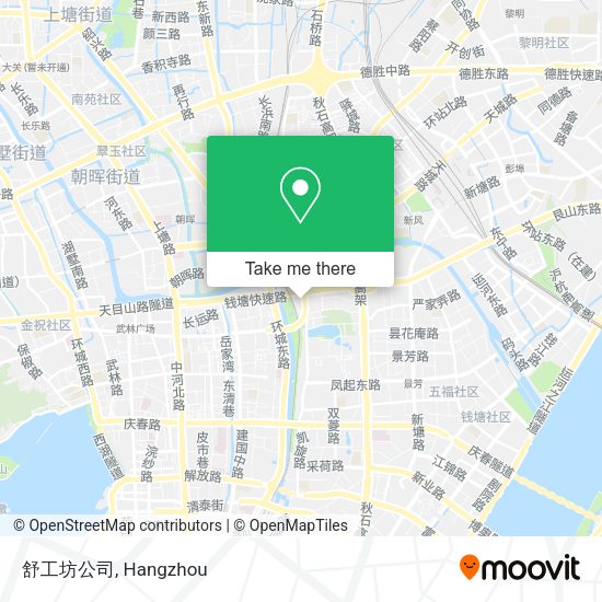 舒工坊公司 map