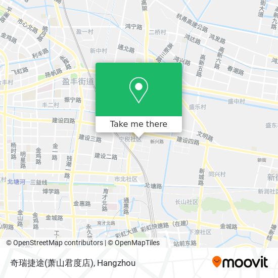 奇瑞捷途(萧山君度店) map
