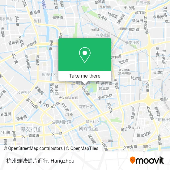 杭州雄城锯片商行 map