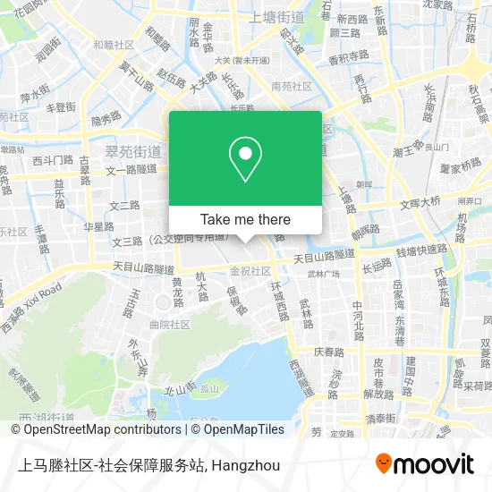 上马塍社区-社会保障服务站 map