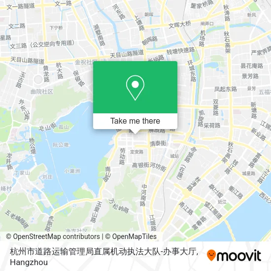 杭州市道路运输管理局直属机动执法大队-办事大厅 map