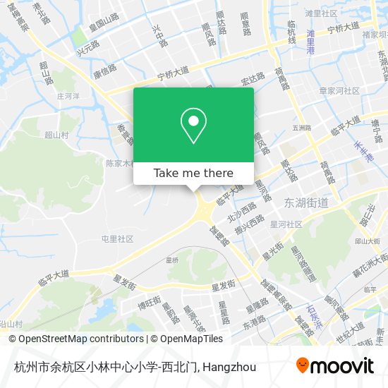 杭州市余杭区小林中心小学-西北门 map
