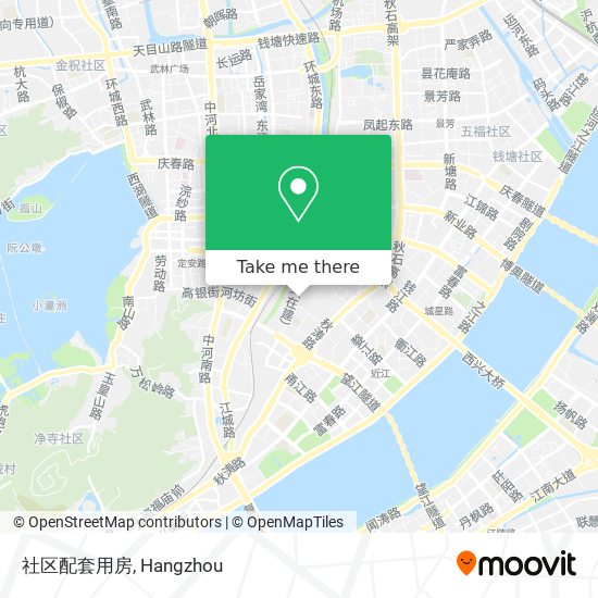 社区配套用房 map