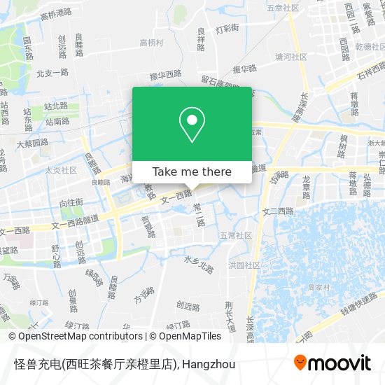 怪兽充电(西旺茶餐厅亲橙里店) map