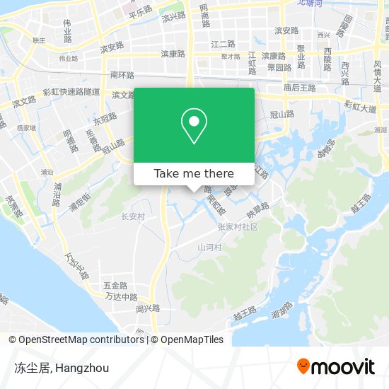冻尘居 map