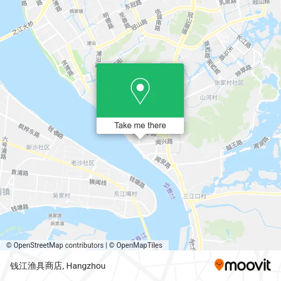 钱江渔具商店 map