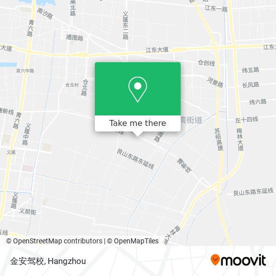 金安驾校 map