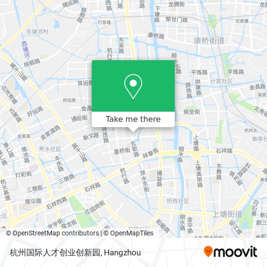 杭州国际人才创业创新园 map