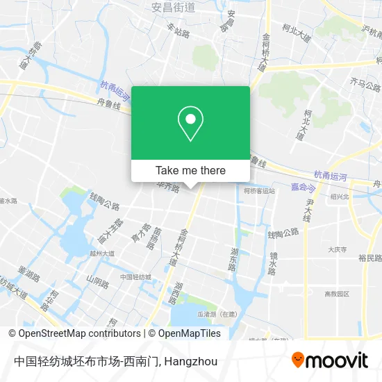 中国轻纺城坯布市场-西南门 map