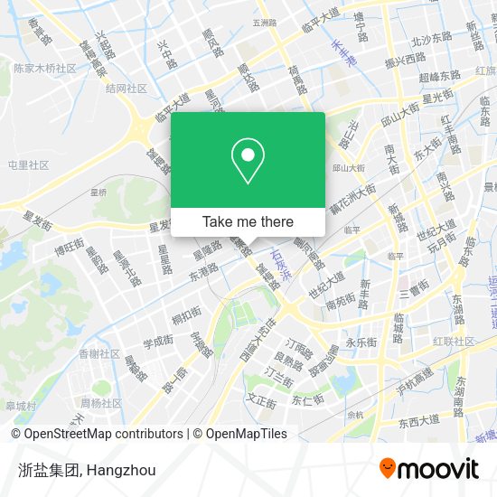 浙盐集团 map
