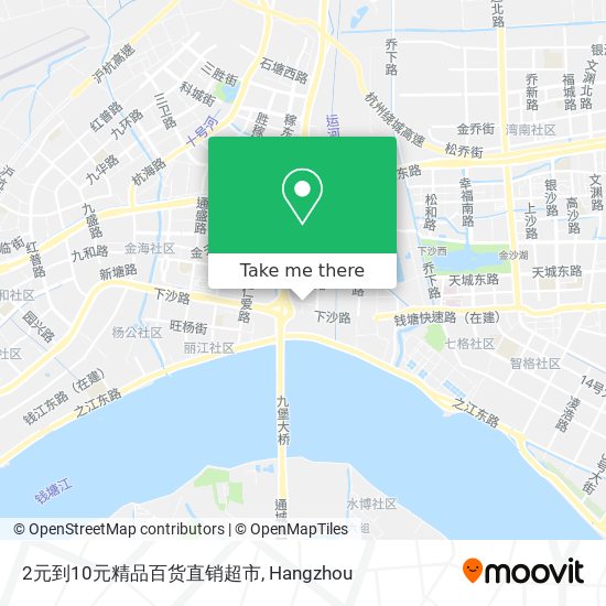 2元到10元精品百货直销超市 map