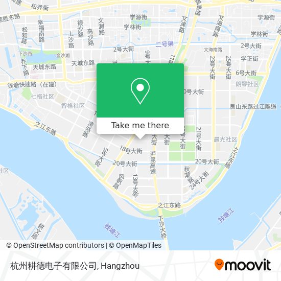 杭州耕德电子有限公司 map