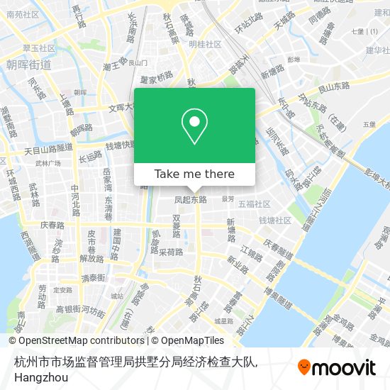 杭州市市场监督管理局拱墅分局经济检查大队 map