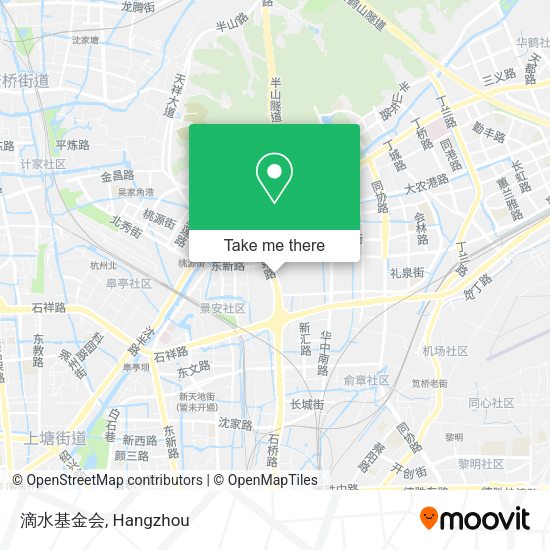 滴水基金会 map