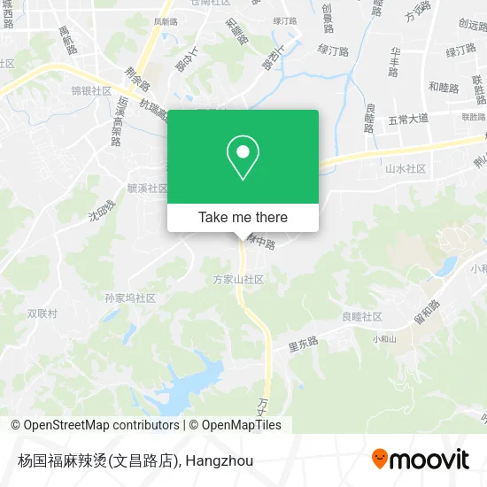 杨国福麻辣烫(文昌路店) map