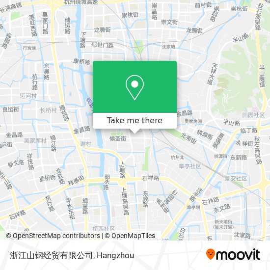 浙江山钢经贸有限公司 map
