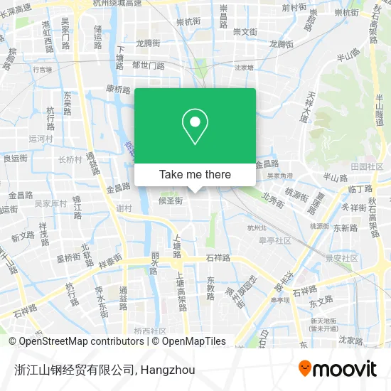 浙江山钢经贸有限公司 map