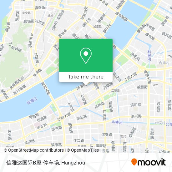 信雅达国际B座-停车场 map