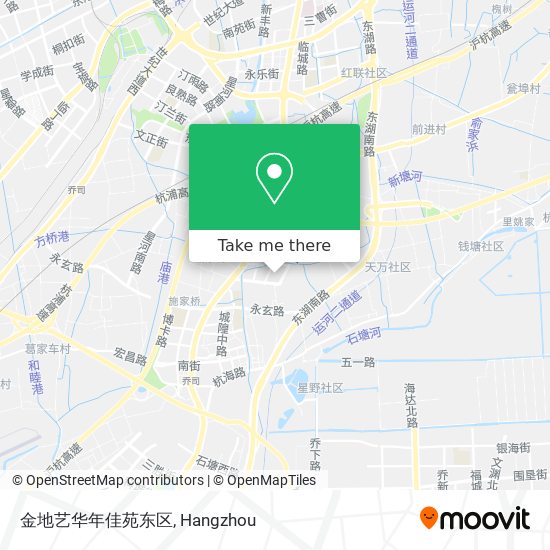 金地艺华年佳苑东区 map
