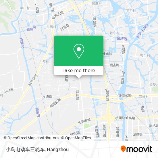 小鸟电动车三轮车 map