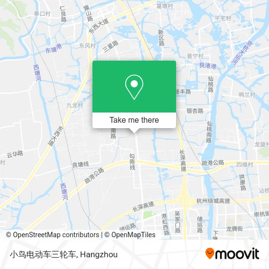 小鸟电动车三轮车 map