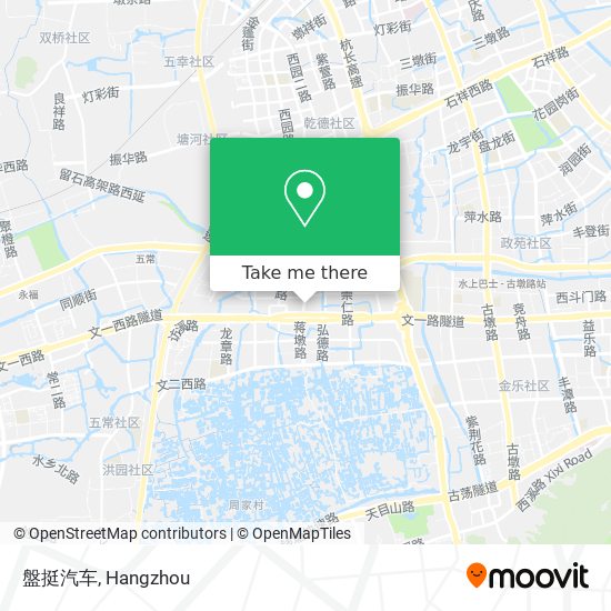 盤挺汽车 map