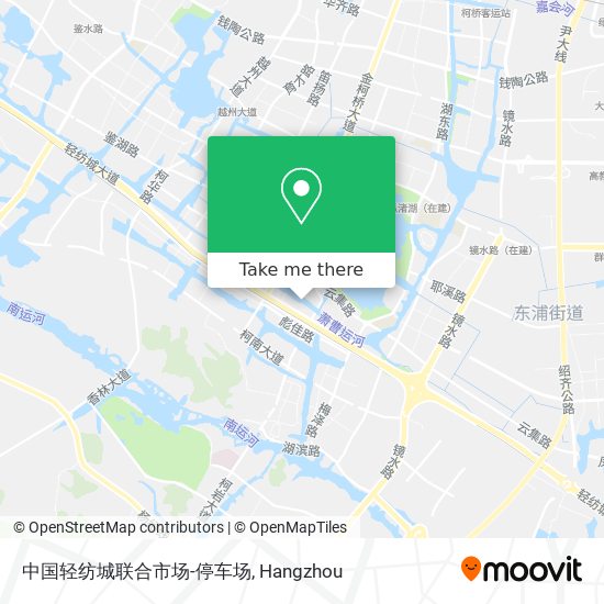 中国轻纺城联合市场-停车场 map