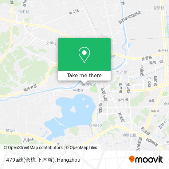 479a线(余杭-下木桥) map
