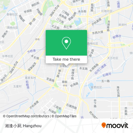湘逢小厨 map