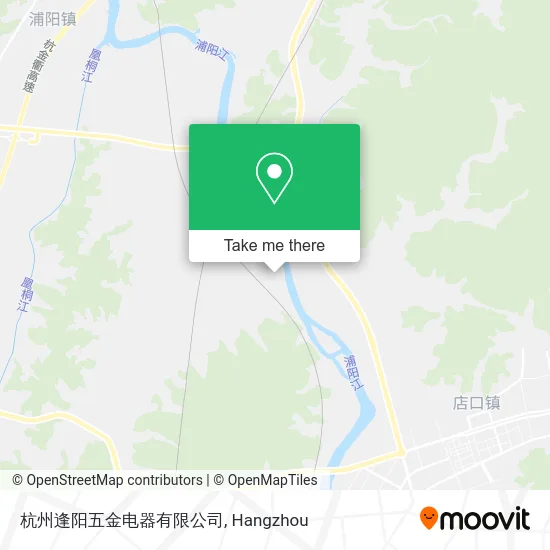 杭州逢阳五金电器有限公司 map