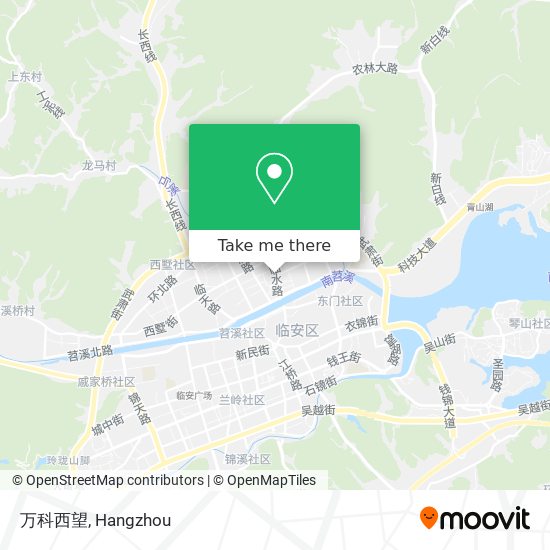 万科西望 map