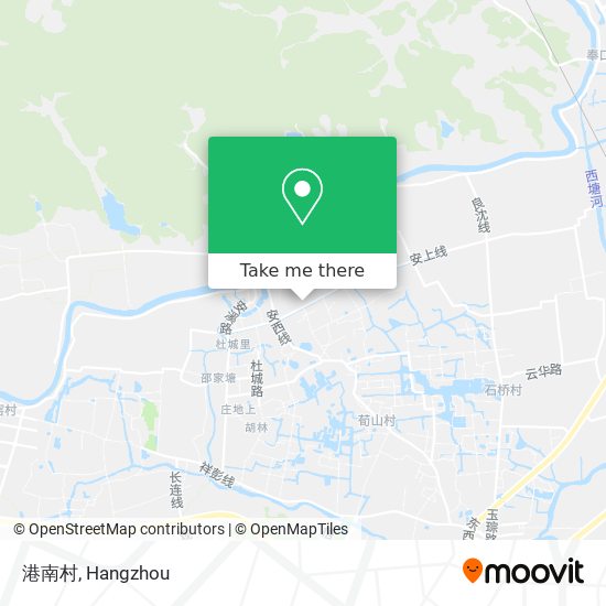 港南村 map