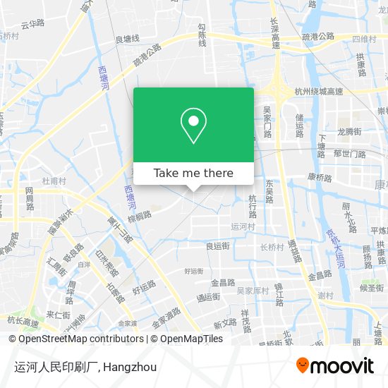 运河人民印刷厂 map