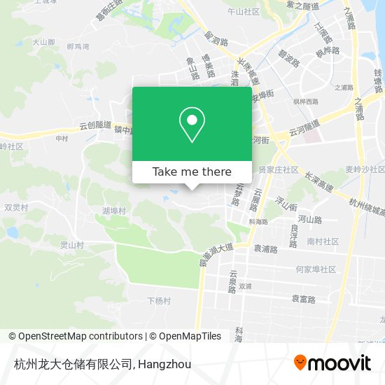 杭州龙大仓储有限公司 map