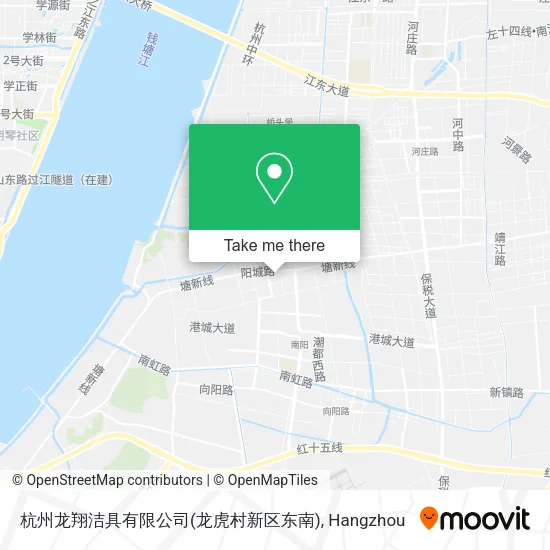 杭州龙翔洁具有限公司(龙虎村新区东南) map