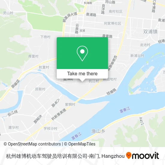 杭州雄博机动车驾驶员培训有限公司-南门 map