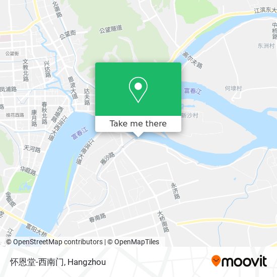 怀恩堂-西南门 map