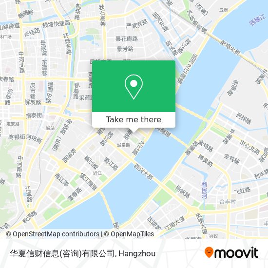 华夏信财信息(咨询)有限公司 map