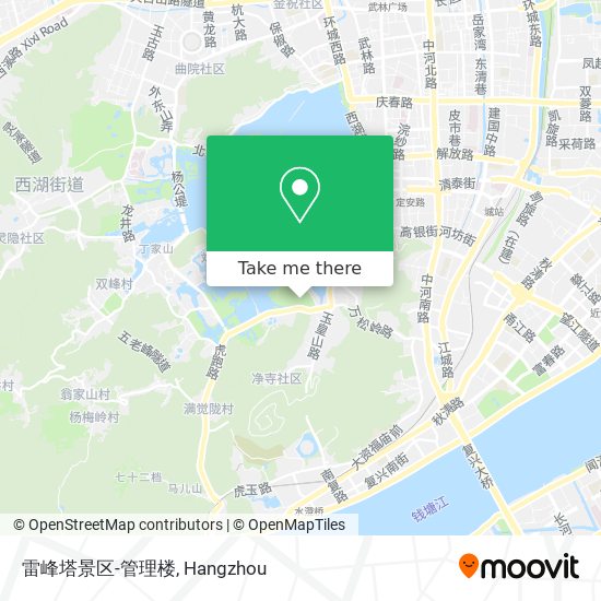 雷峰塔景区-管理楼 map