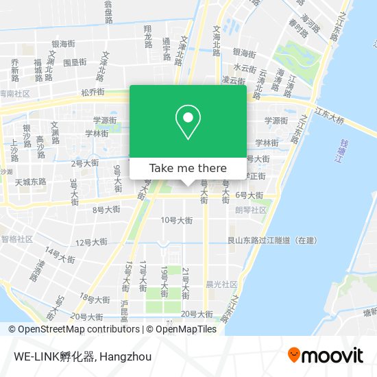 WE-LINK孵化器 map